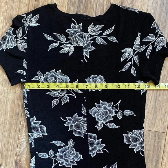 Vintage midi short sleeve dress - Picture 6 of 8